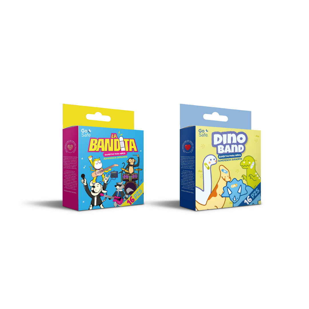 Pack de La Bandita y Dino Band