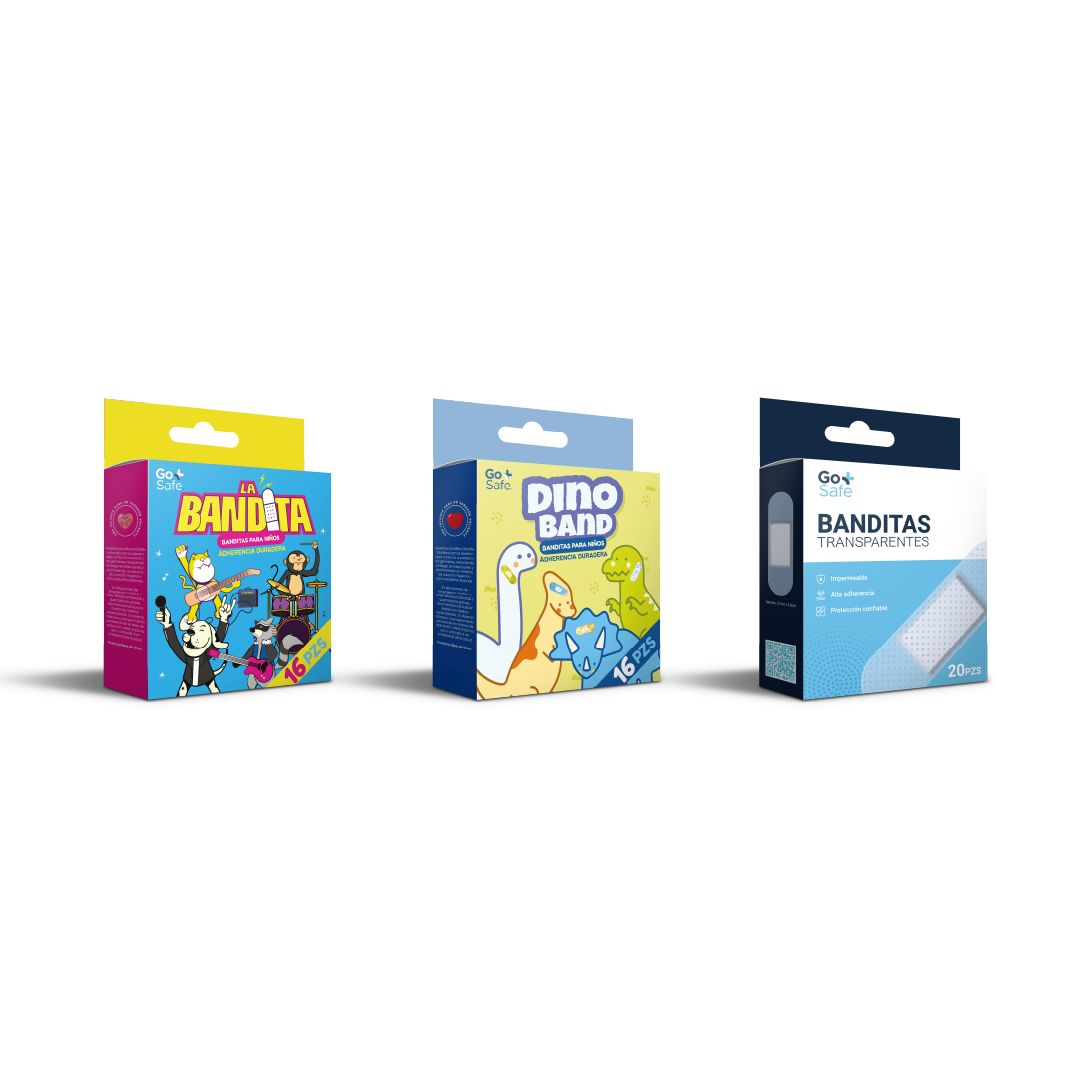 Pack de 3 banditas