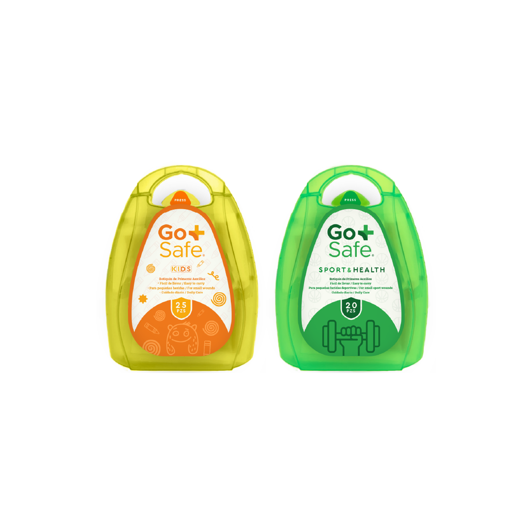 Pack de 2 Botiquines de Primeros Auxilios
