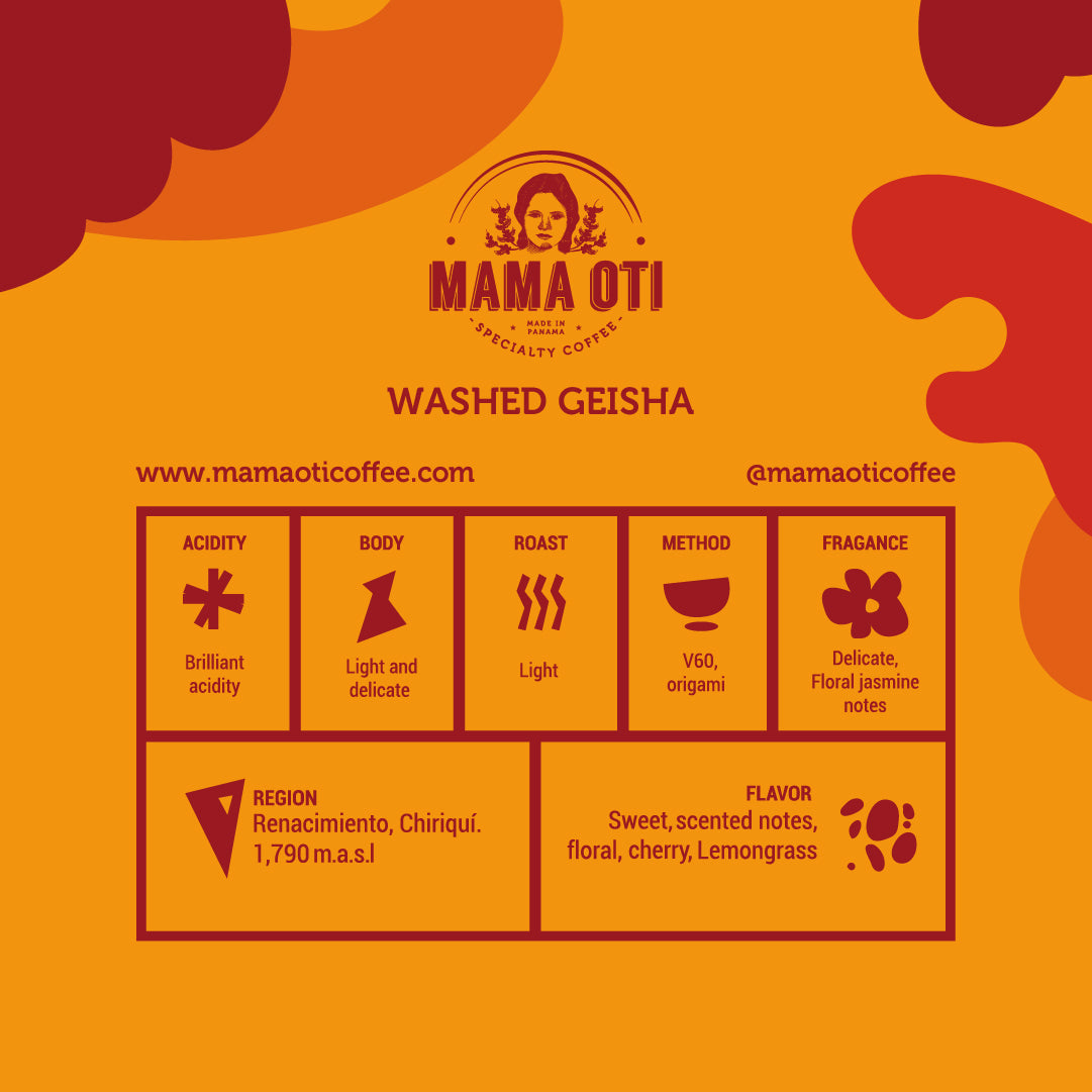 Pack Geisha Natural y Lavado Mamá Oti Specialty Coﬀee