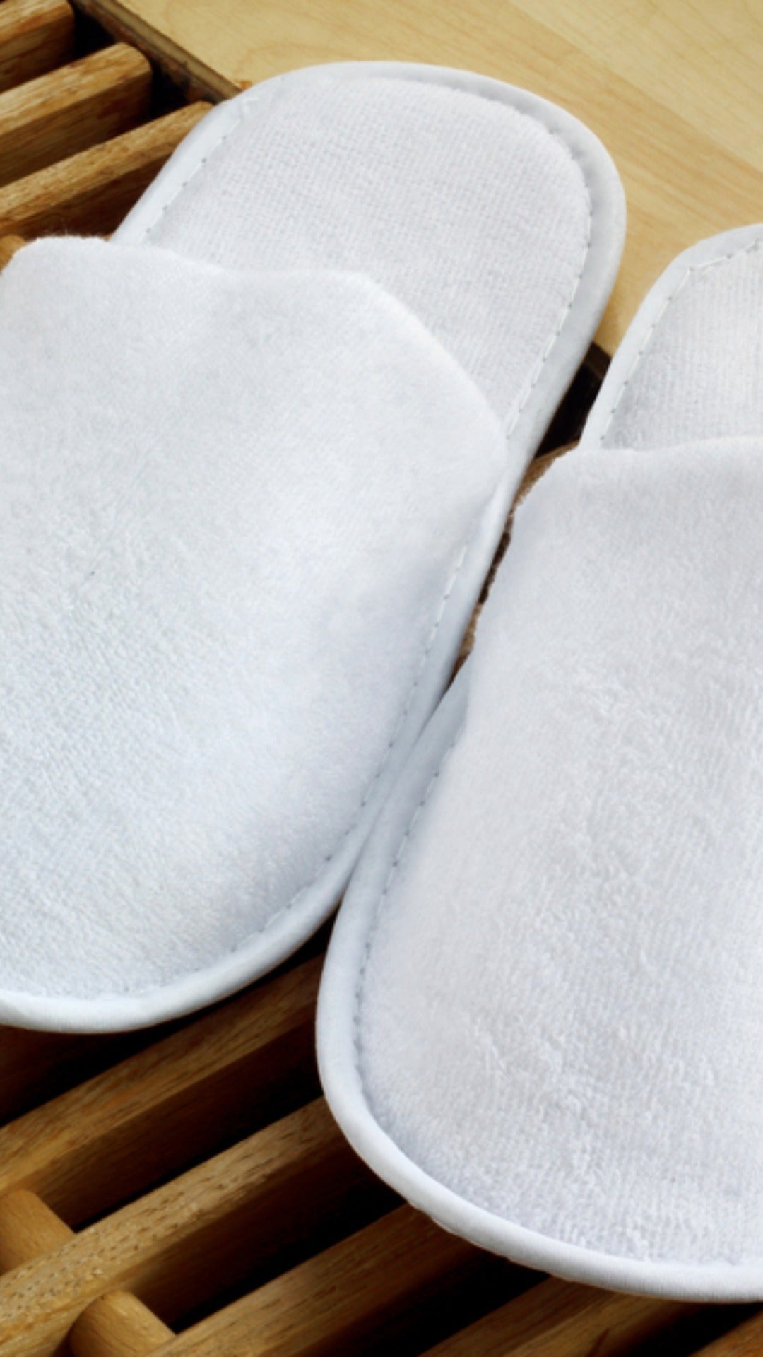 PANTUFLAS BLANCAS