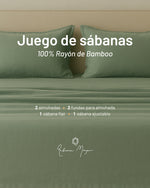 JUEGO DE SÁBANAS CON ALMOHADAS REBECCA MEYER
