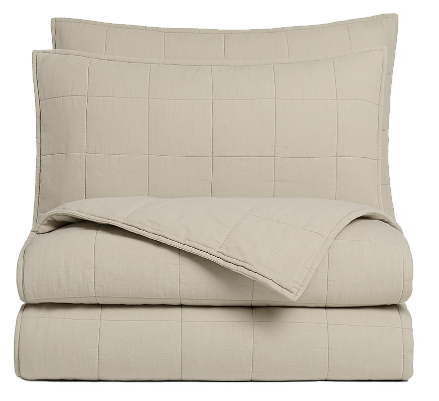 Juego de Quilt, Fundas y Almohadas
