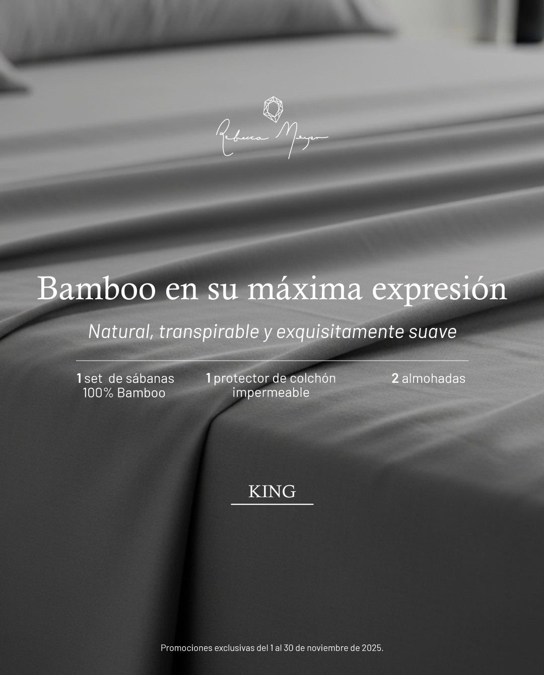 Juego de Sábanas, Protector de Colchón y Almohada