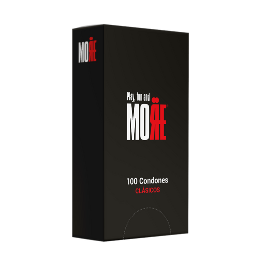 Caja de 100 condones clásicos