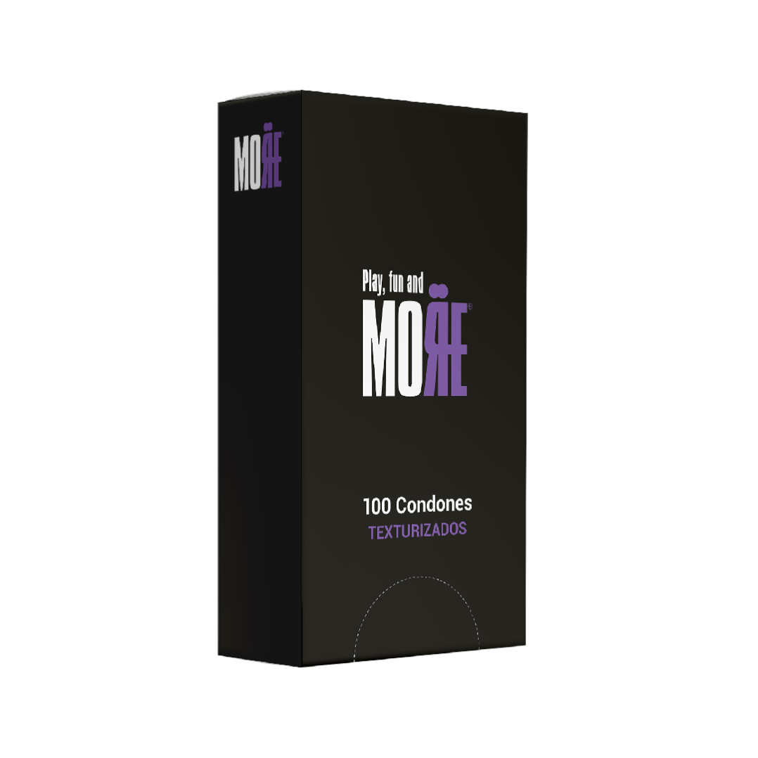 Caja de 100 condones texturizados