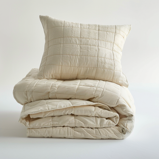 SET DE QUILT REBECCA MEYER LINO BAMBOO KING